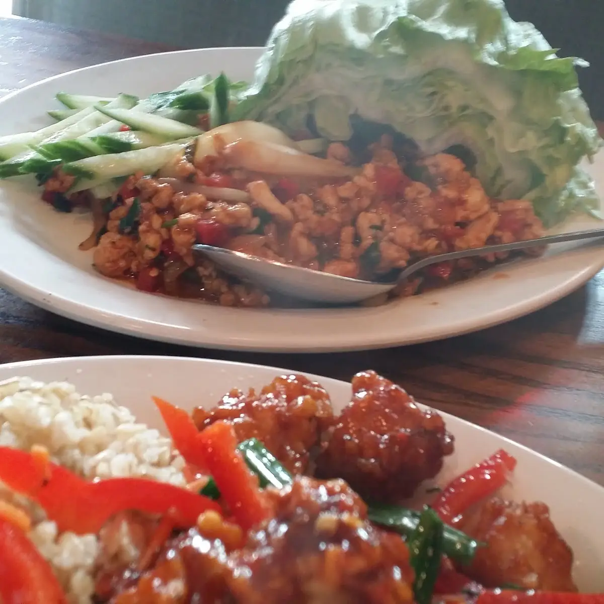 Thai Chicken Lettuce Wrap