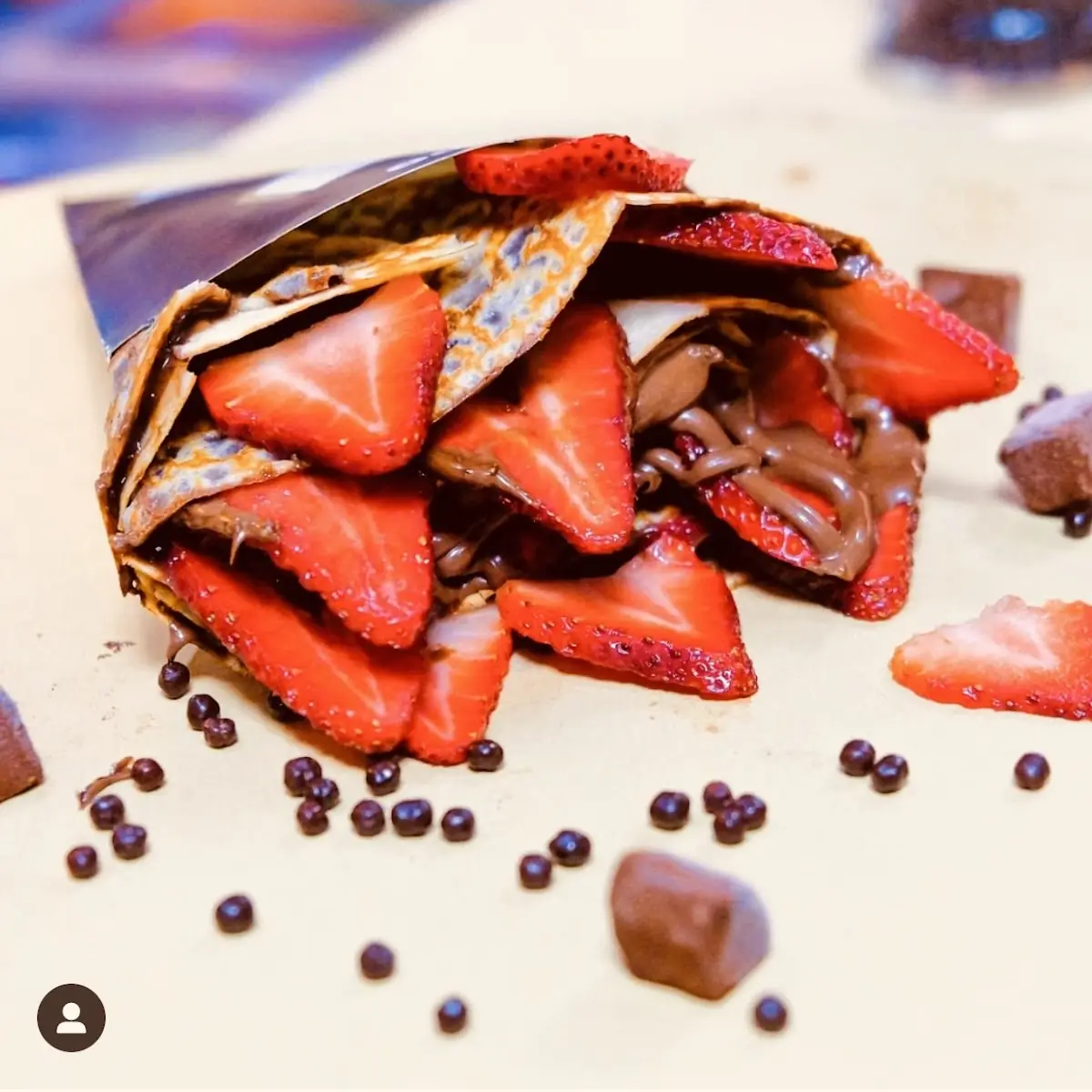 Strawberry Nutella No Gelato