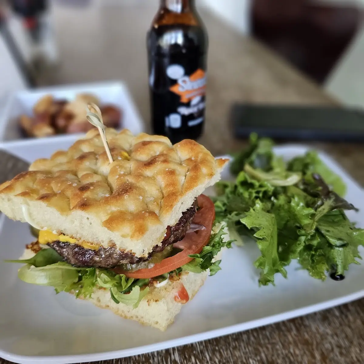 blt on Focaccia