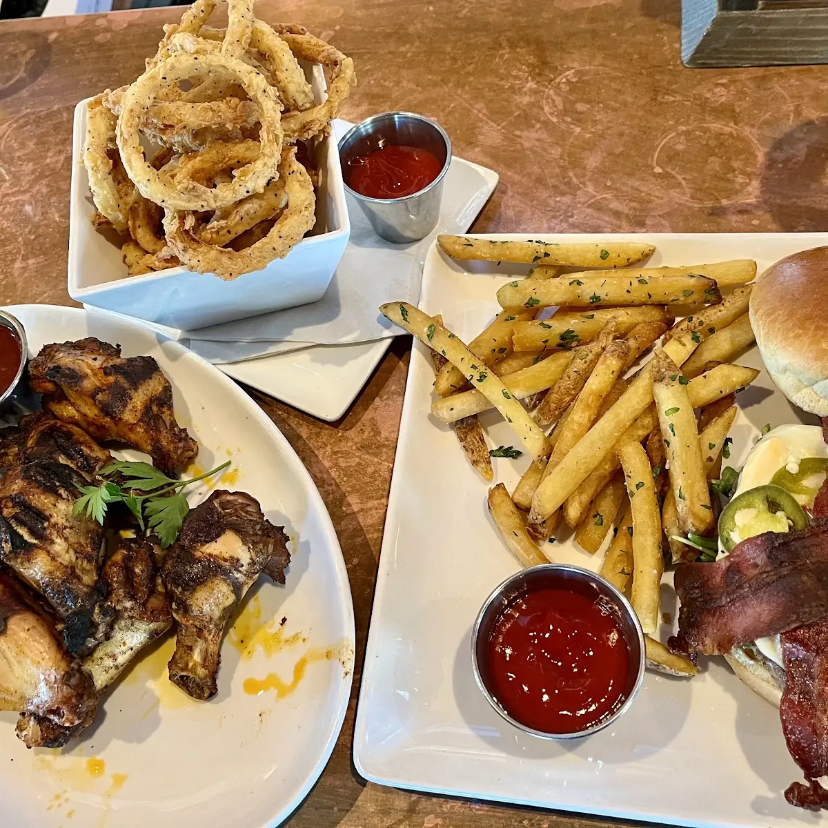 Wings Onion Rings