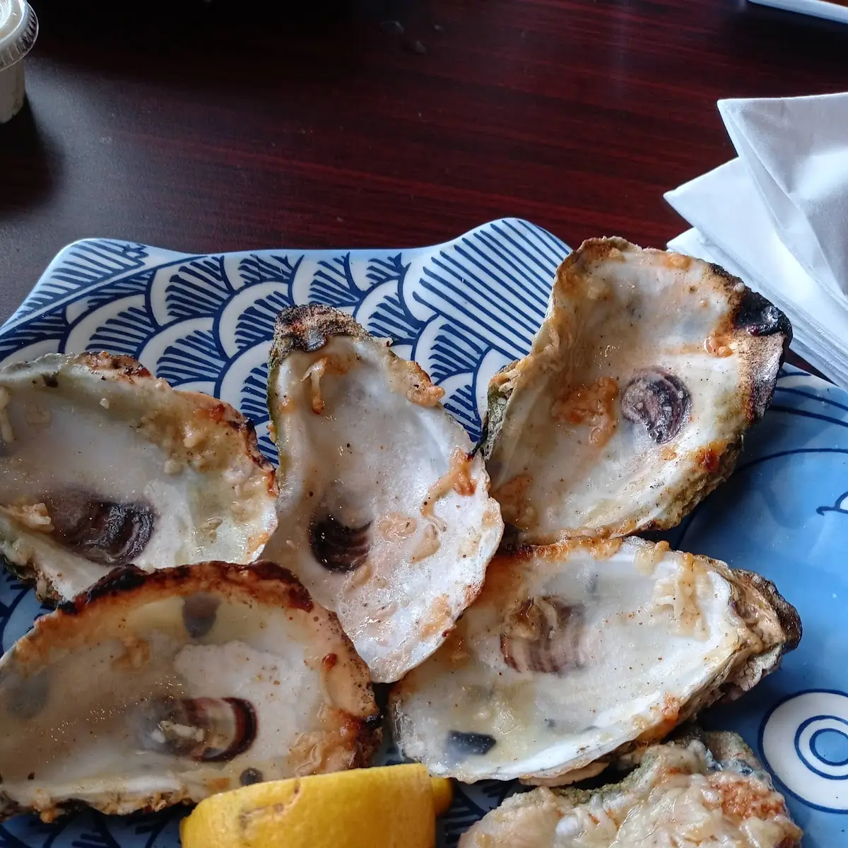 Char Broiled Oysters