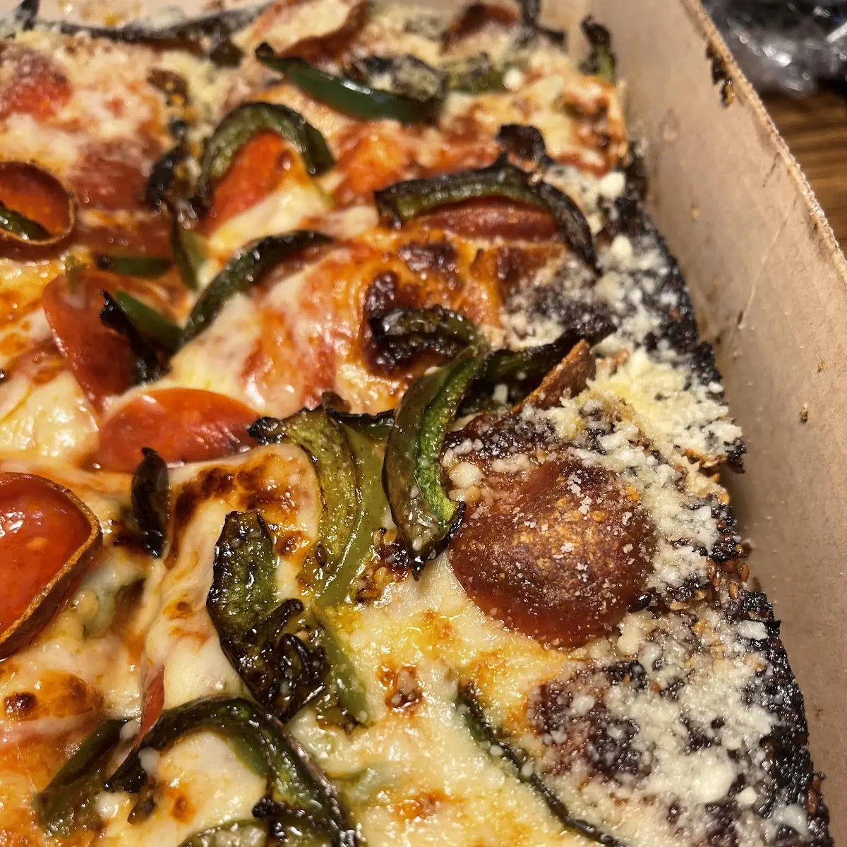 Deep Dish Pepperoni Pizza