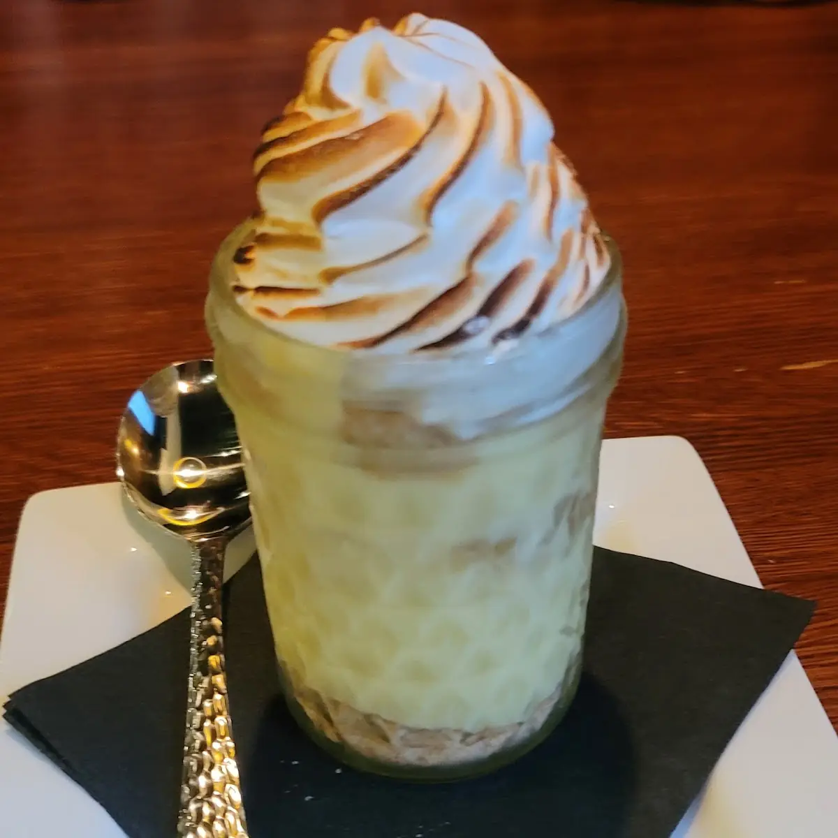 Mason Jar Banana Pudding
