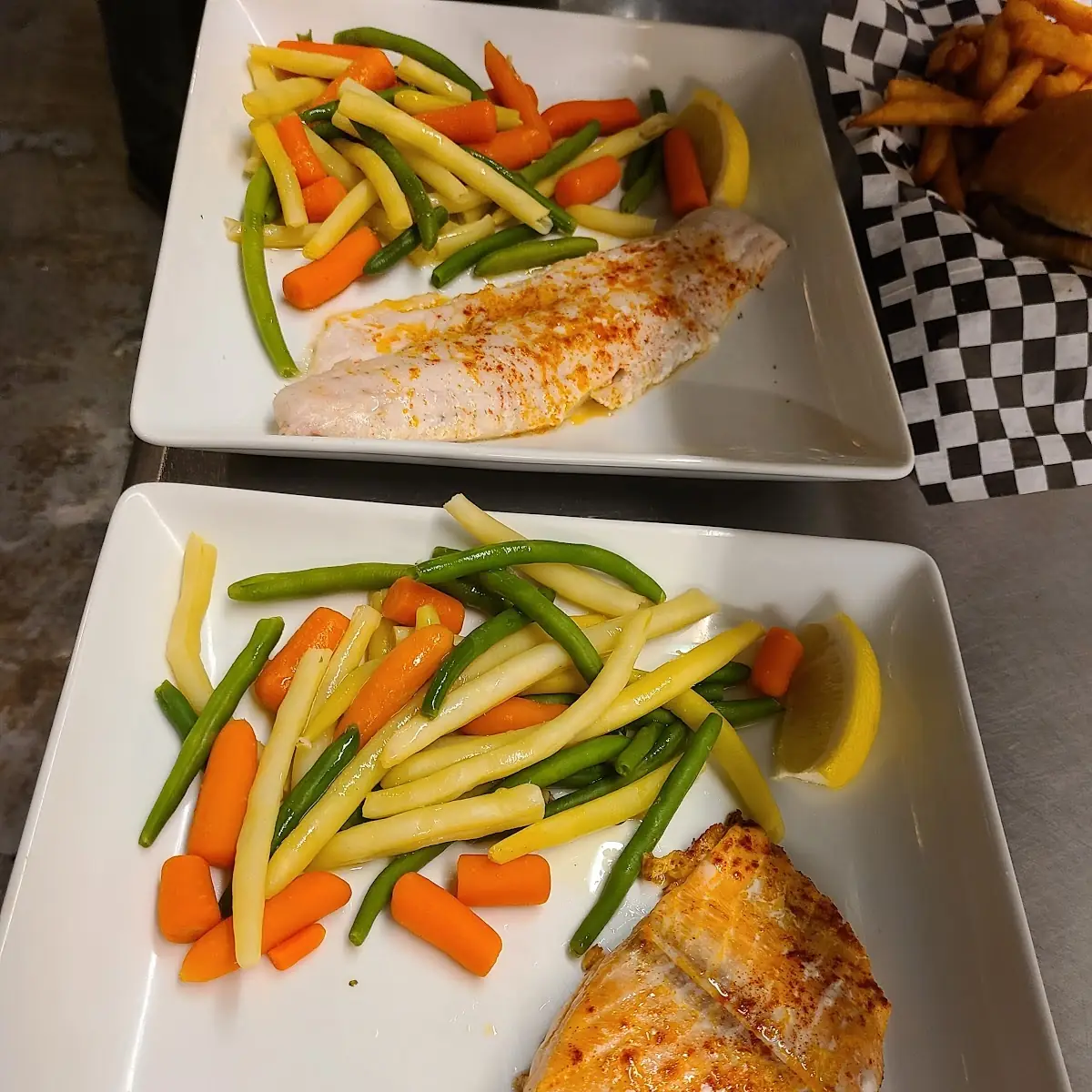 Broiled Salmon