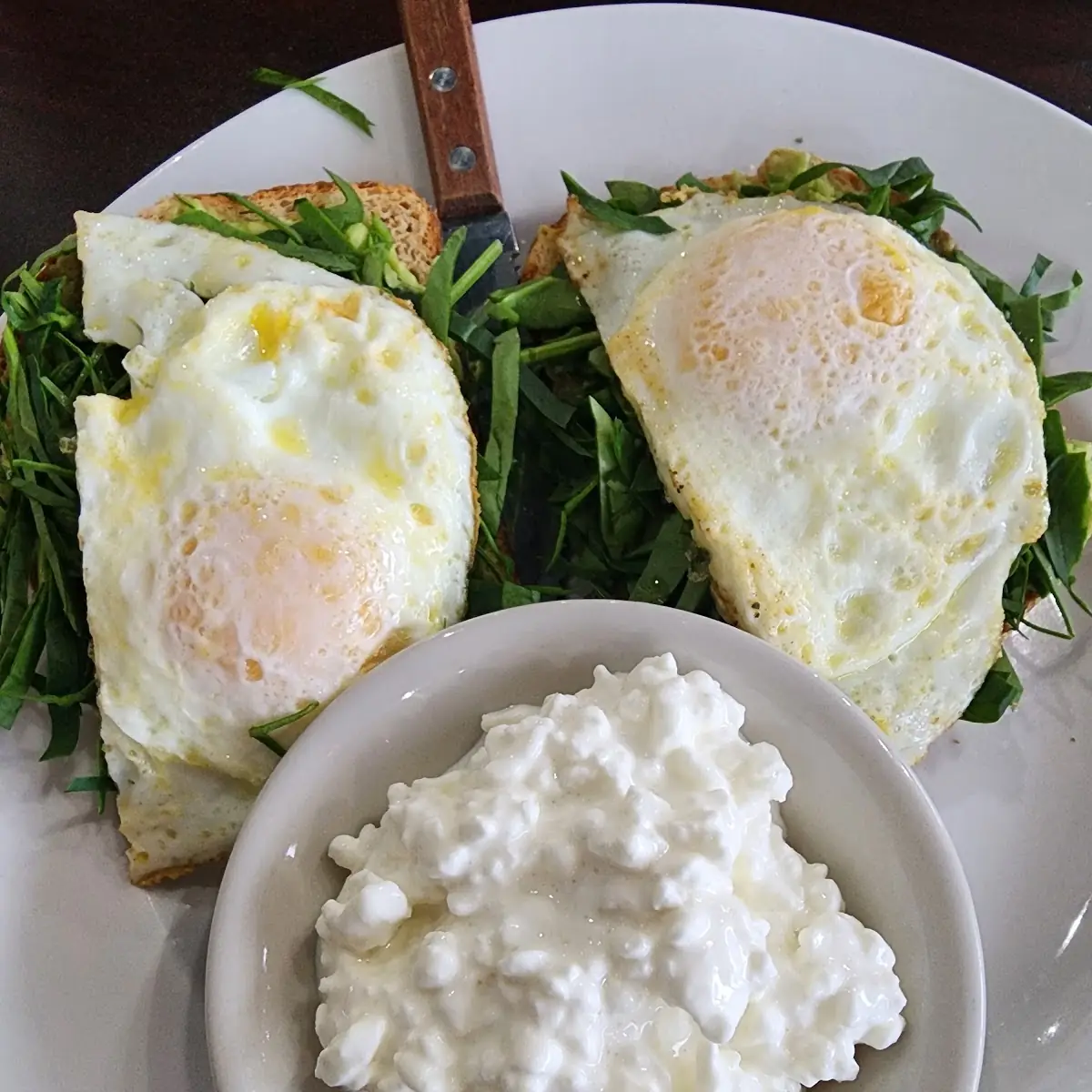 Avocado Toast w Spinach