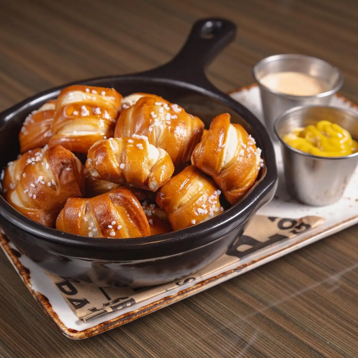 Baked Soft Pretzel Bites
