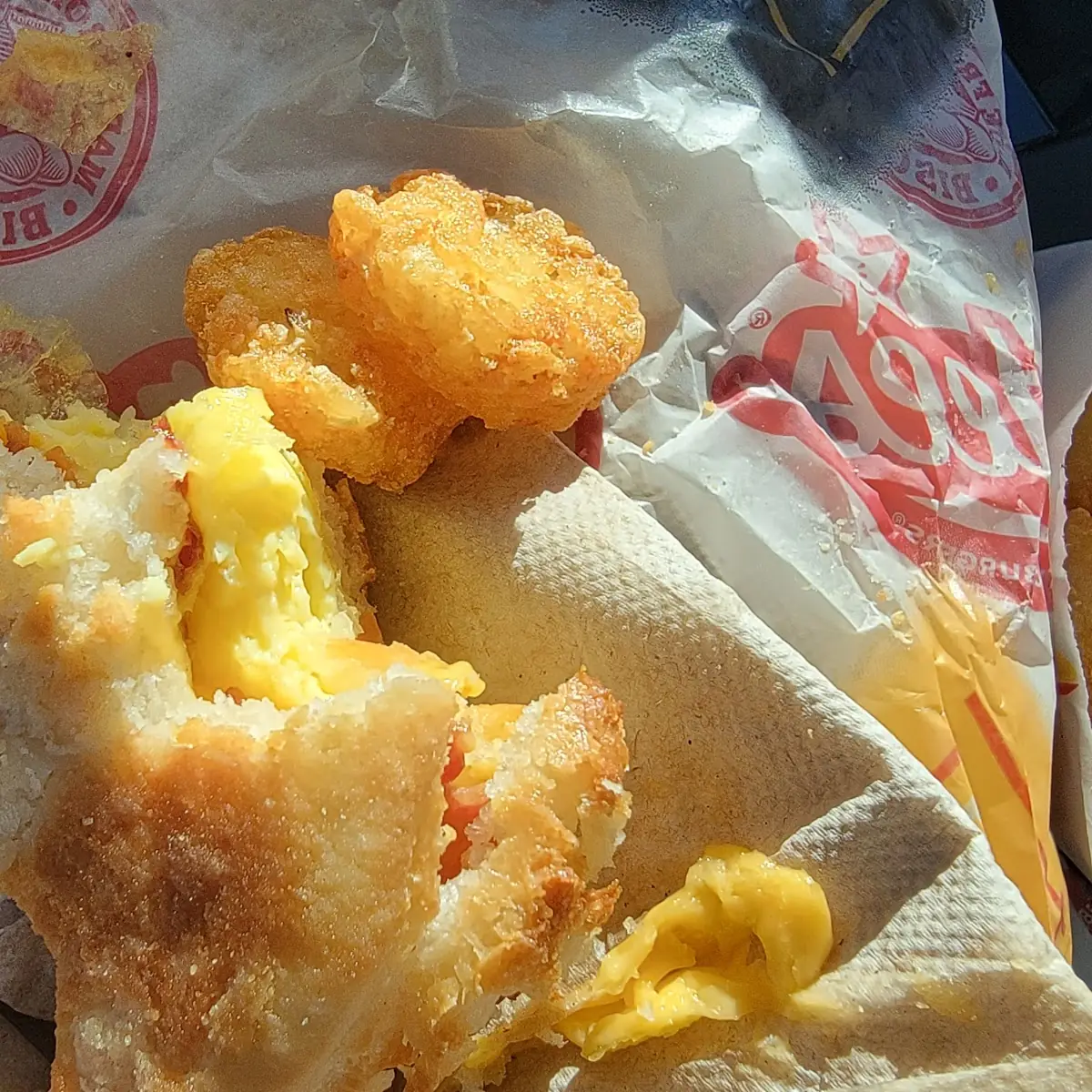 Bacon Egg and Cheese Biscut Combo Meal