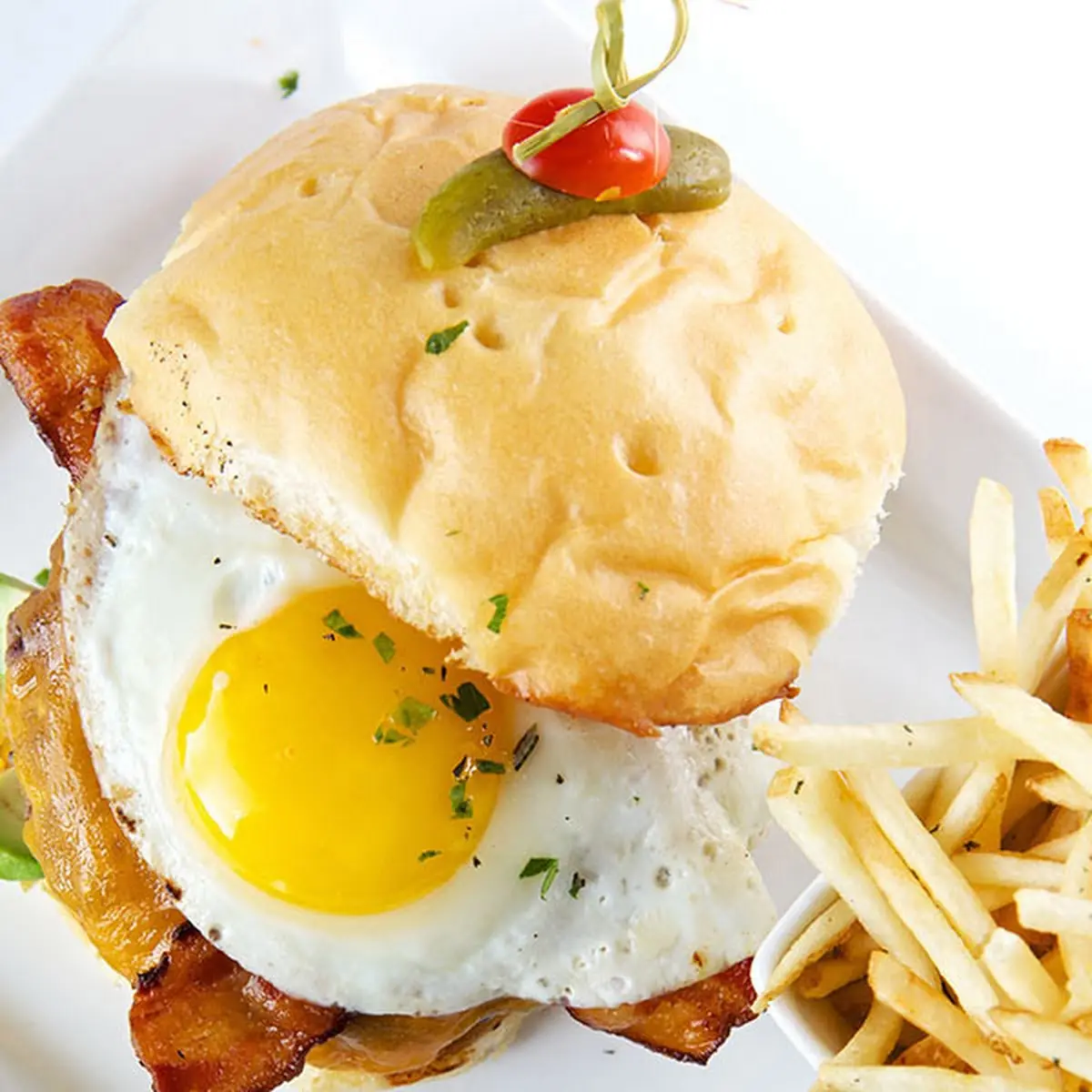 Sunny Side Up Burger