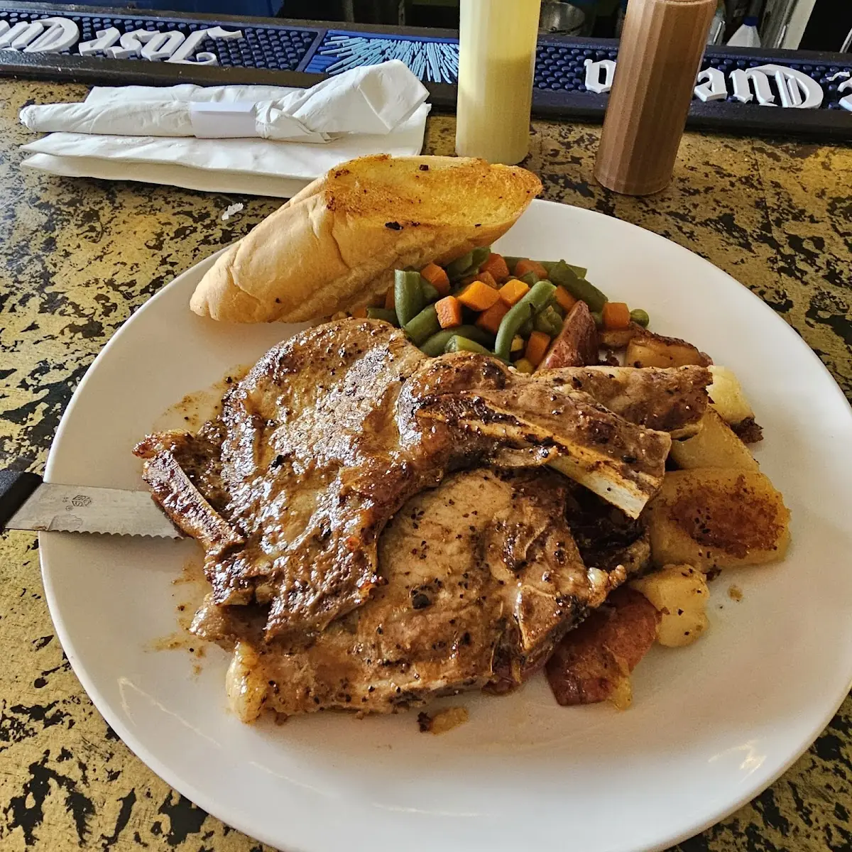 Thursday Pork Chop Lunch Special
