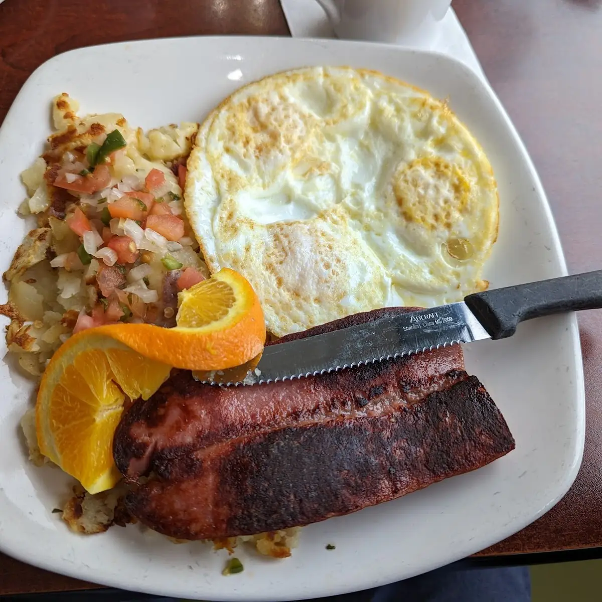 Pork Chop & Eggs