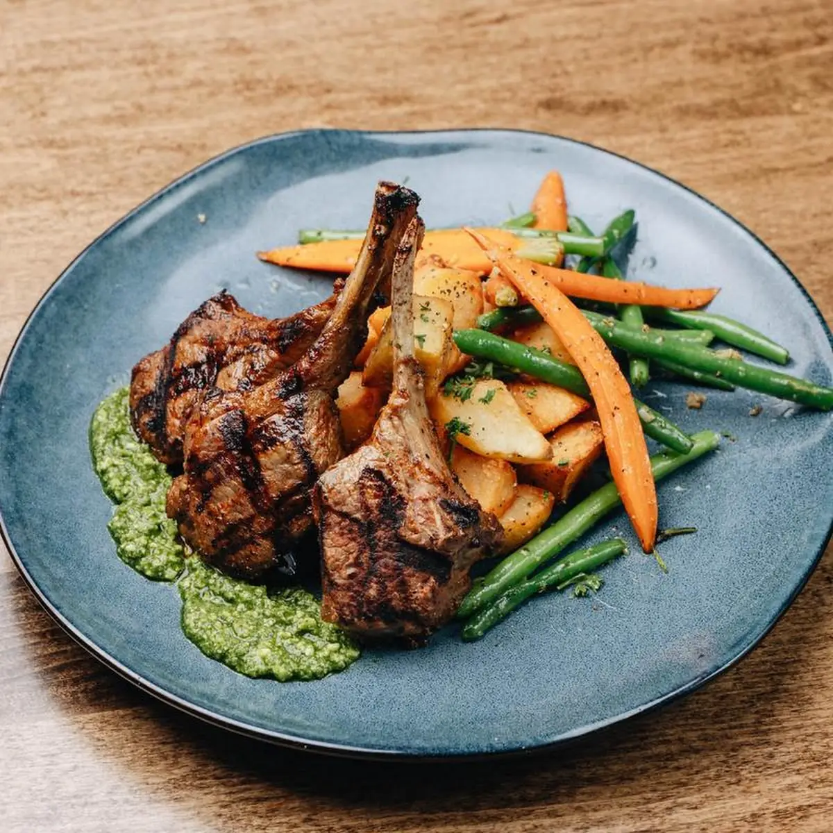 Herb Grilled Lamb Chops