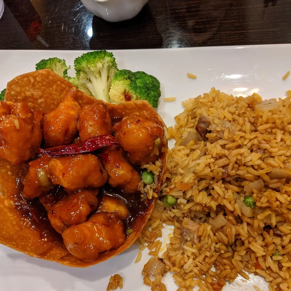 General TSO's Chicken & Fried Rice