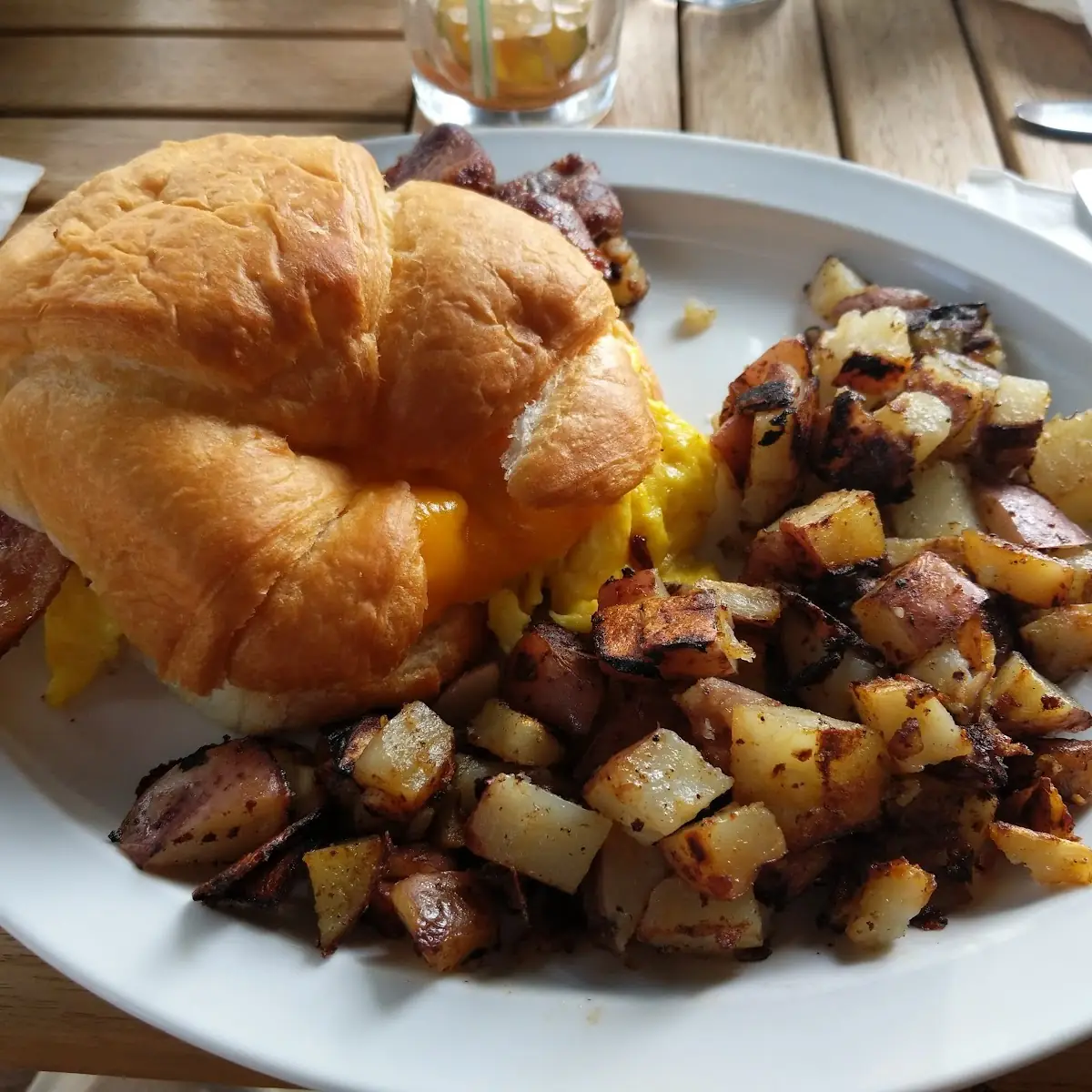 Croissant Breakfast Sandwich