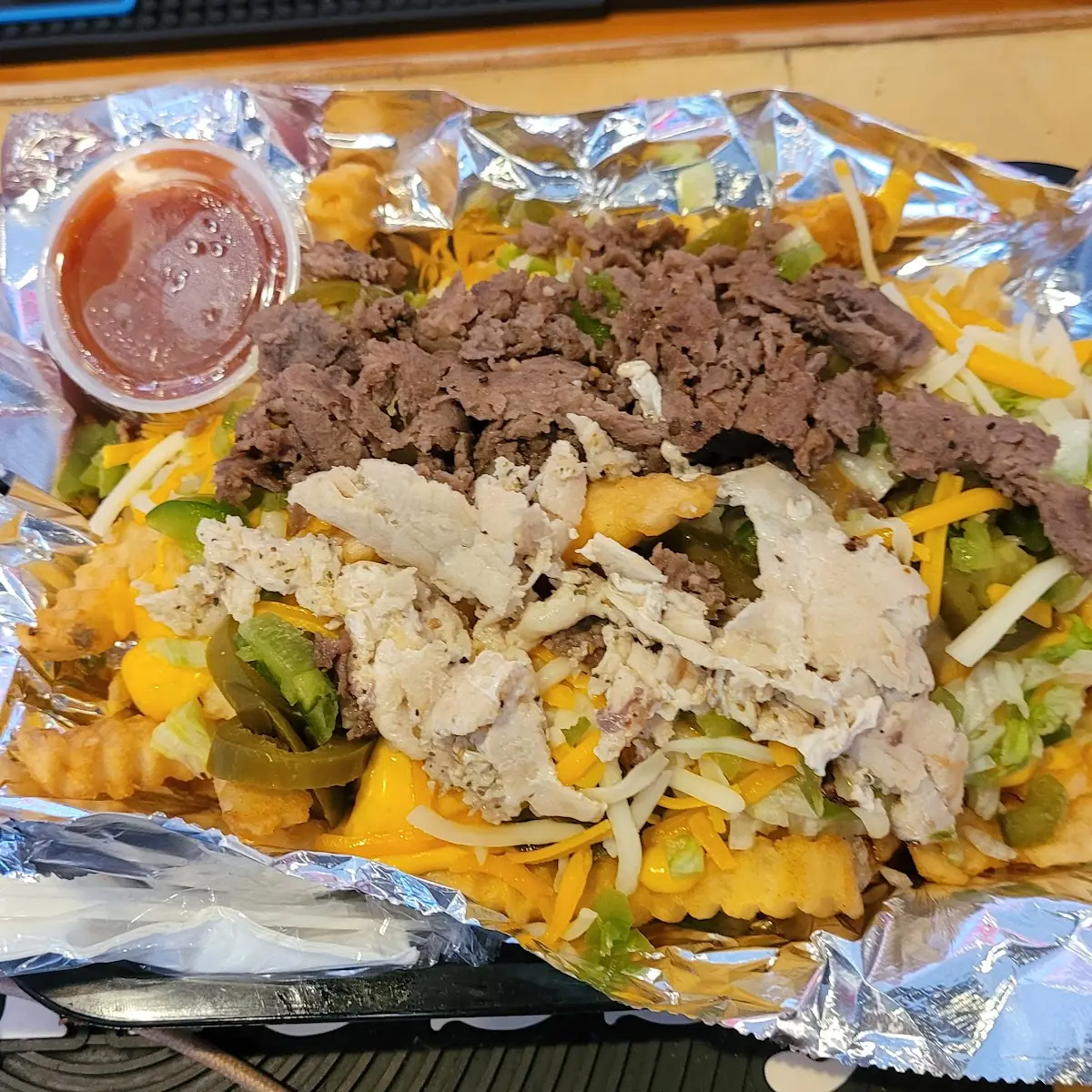 Nacho Fries with Cheese