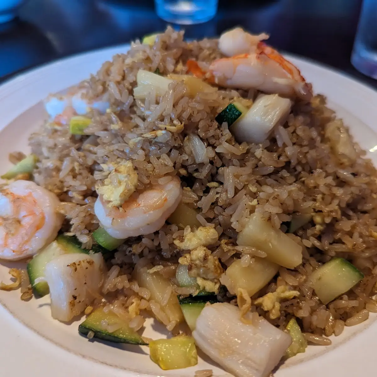 Seafood Pineapple Fried Rice