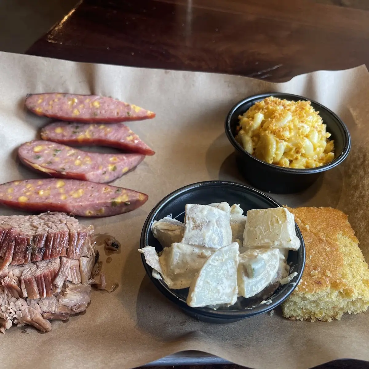 Smoked Sausage Plate