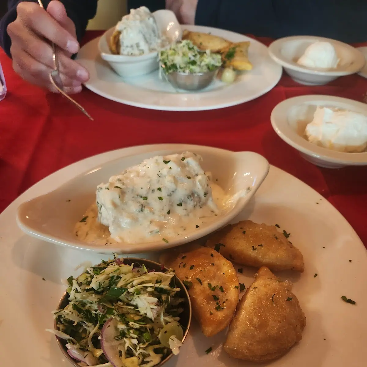 Pierogi Plate Cabbage Rolls