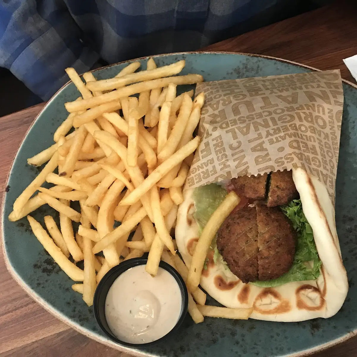 Falafel Veggie Wrap