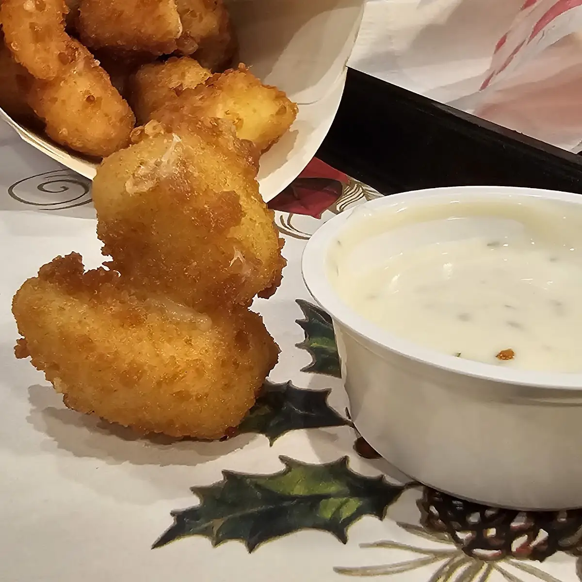 Beer Battered White Cheddar Cheese Curds