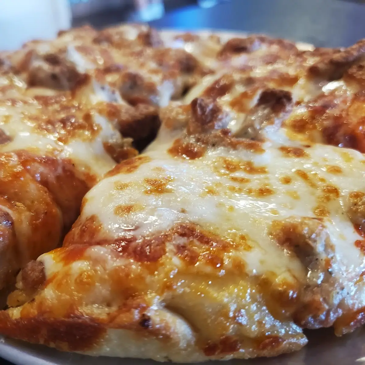 Sausage and Pepperoni Pizza