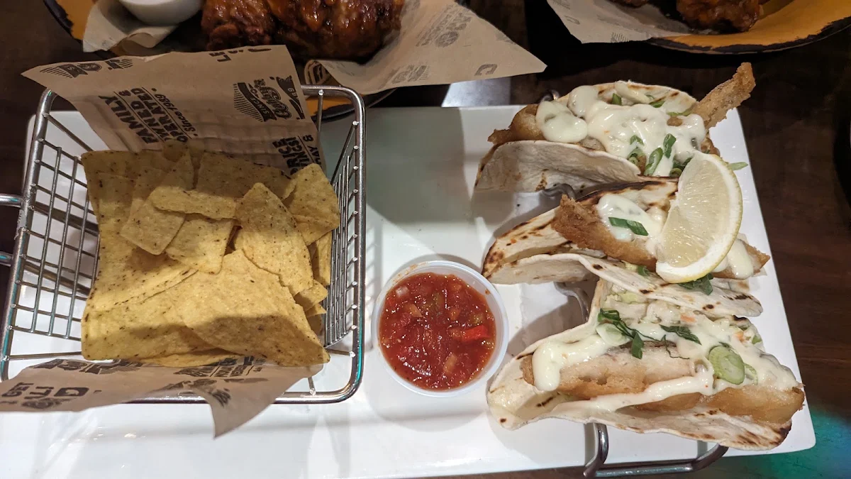 Fish Tacos, Gabby's - Isabella Hotel