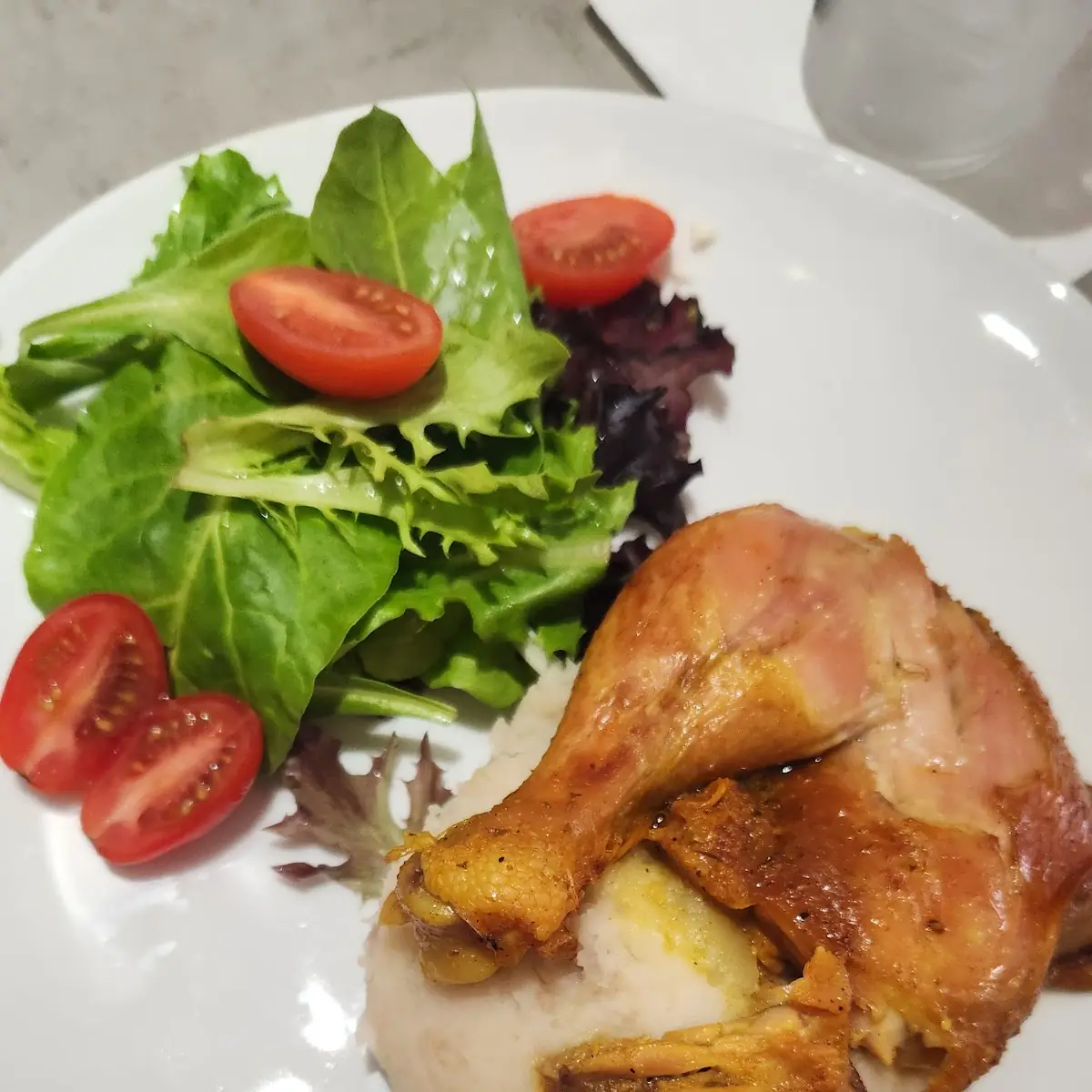 Pollo Asado Y Majado