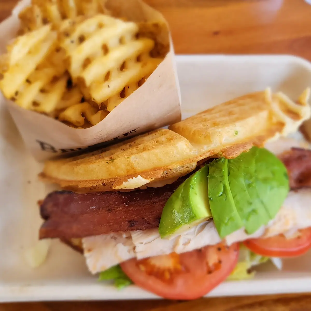 Roasted Turkey Club Sandwich