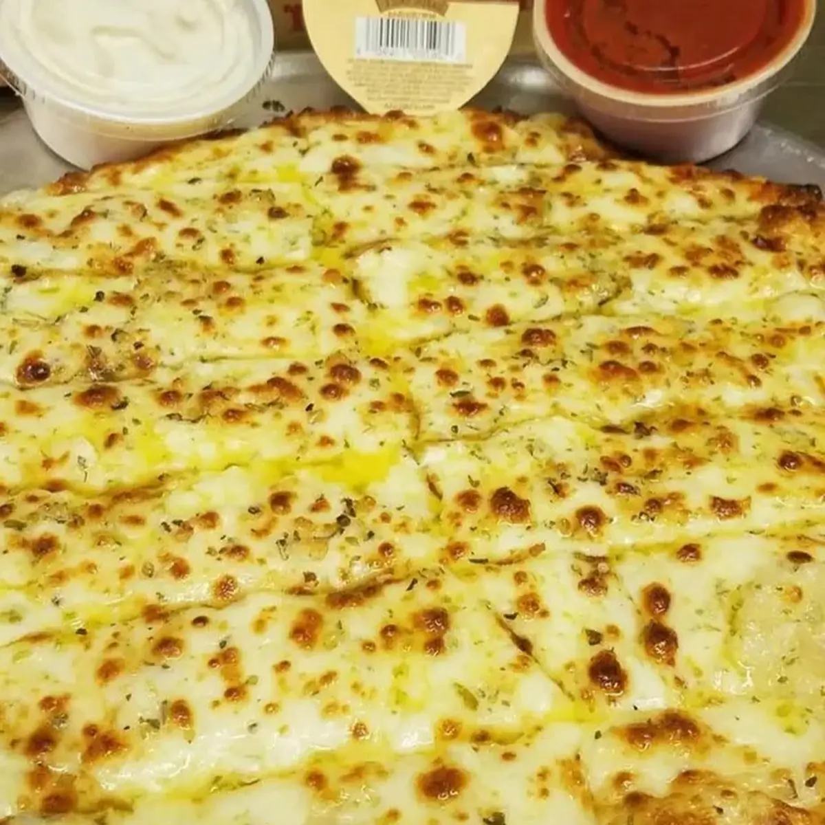 Cheesy Bread Pizza