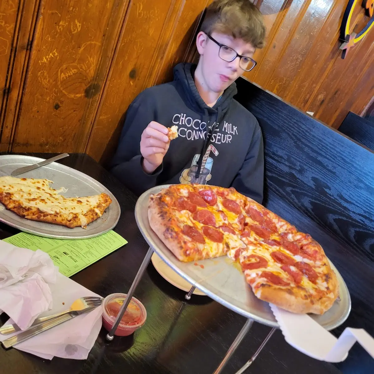 Pepperoni Pizza and Mozzarella Sticks
