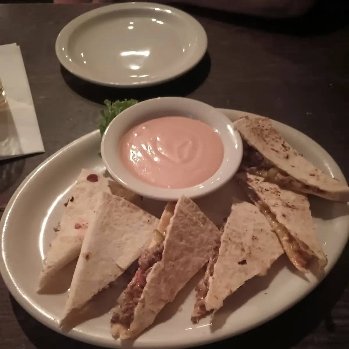 Hamburger Quesadilla