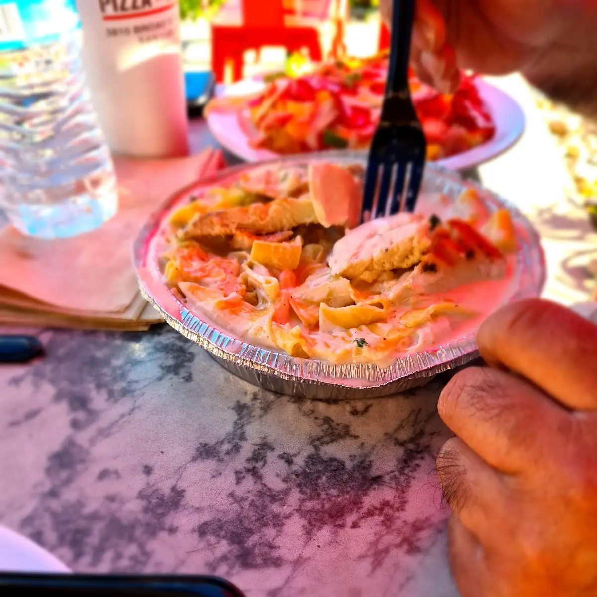 Fettuccine Alfredo with Chicken