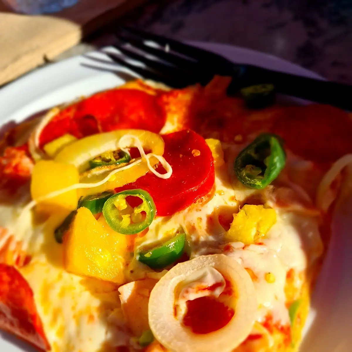 Spice Hawaiian Pizza