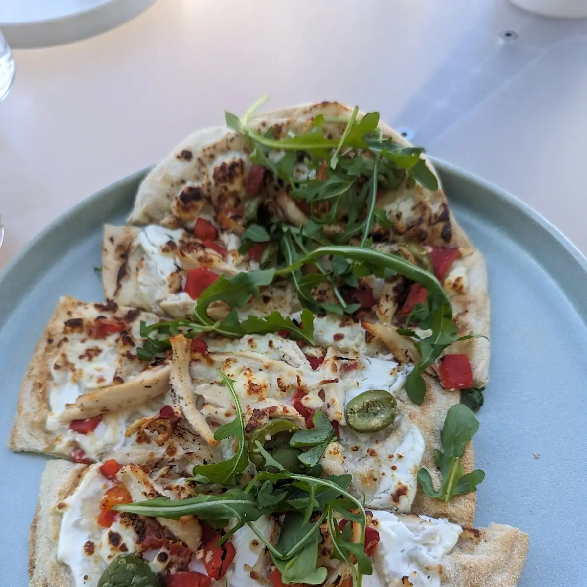 Sumac Chicken Flatbread
