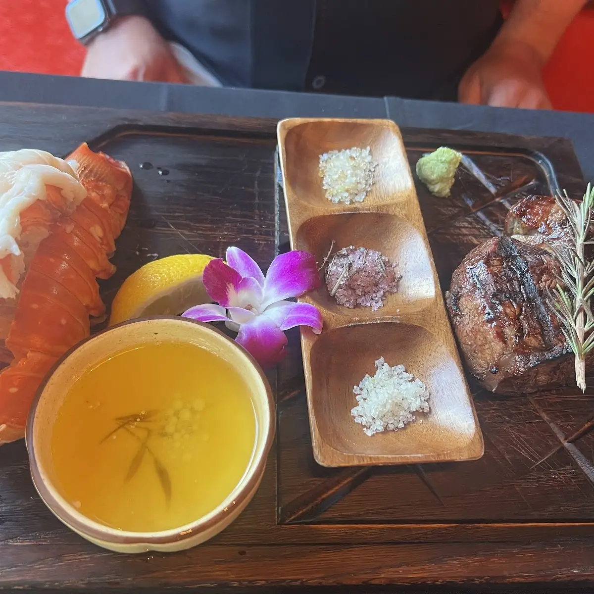 Lobster and Filet Mignon