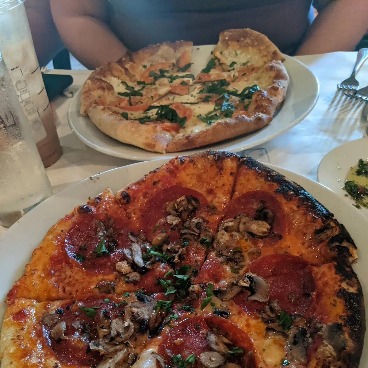 Pepperoni & Mushroom Pizza
