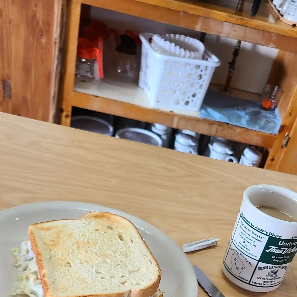 Baby Cakes and Fried Egg Sandwich