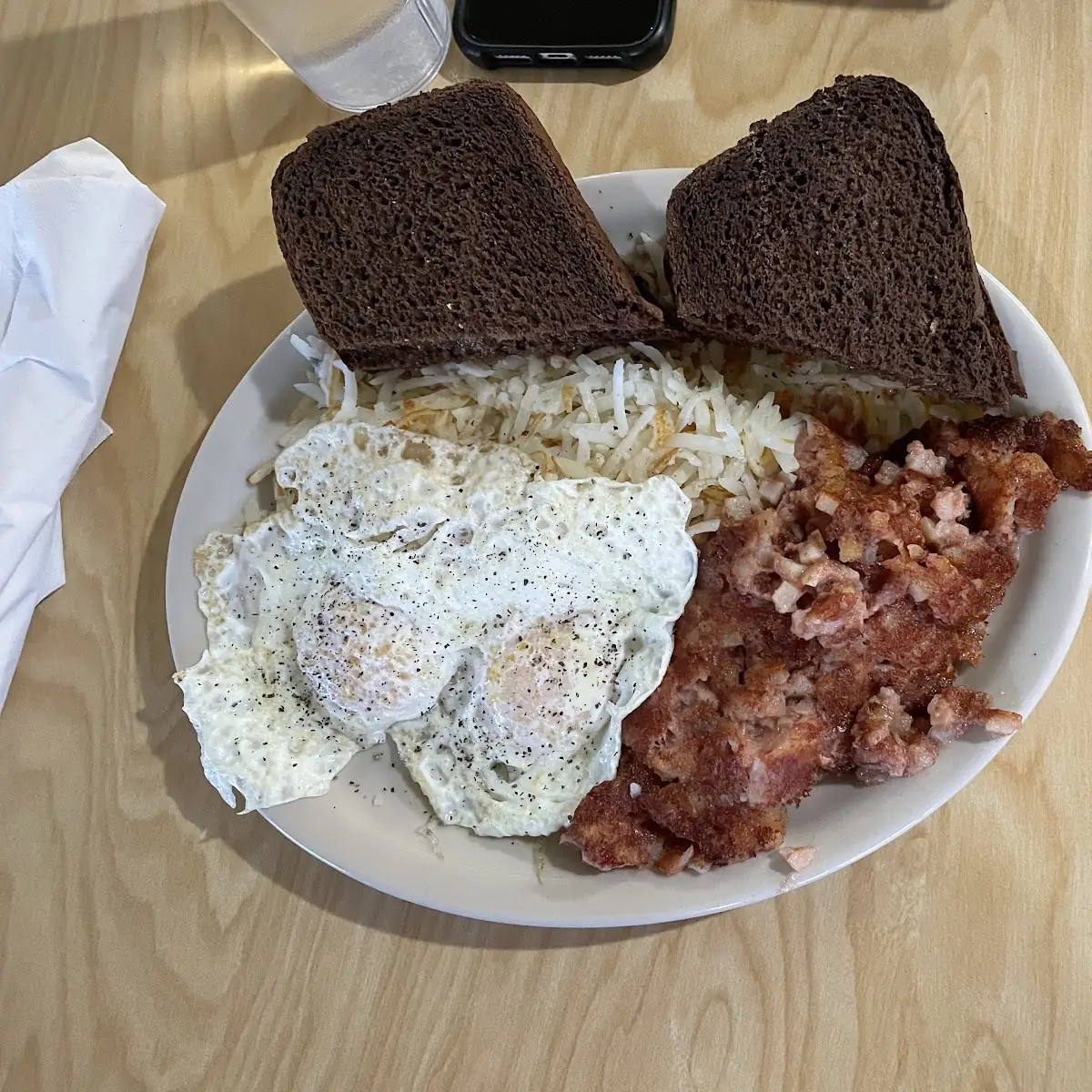 Corn Beef Hash Eggs