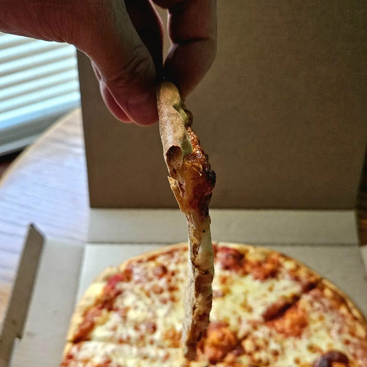 12 Thin Crust Cheese Pizza