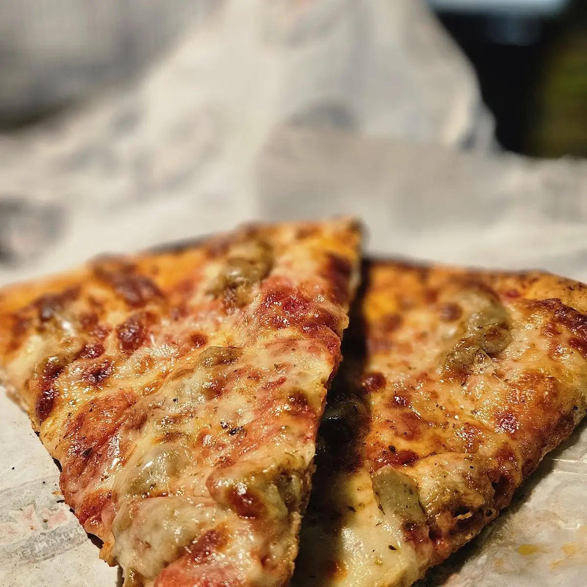 Sausage Pizza Slices