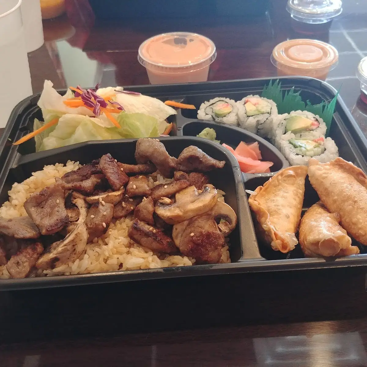 Bento Box with Steak