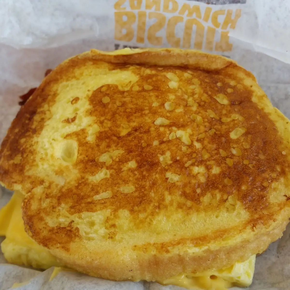 Breakfast Sandwich with Bacon Egg and Cheese