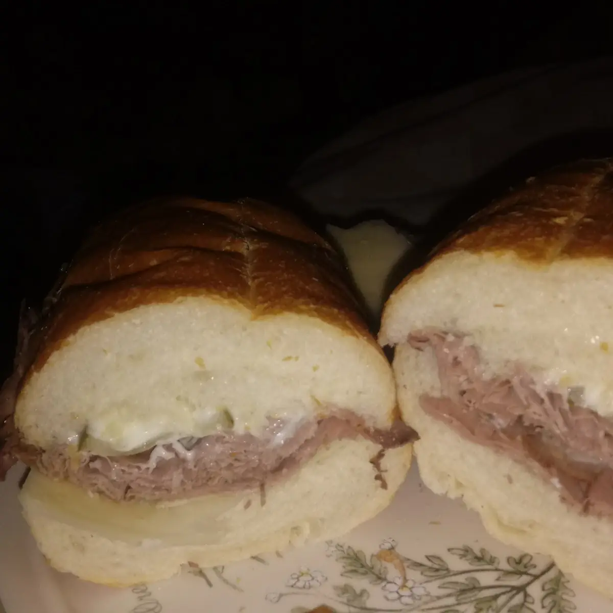 Roast Beef and Provolone