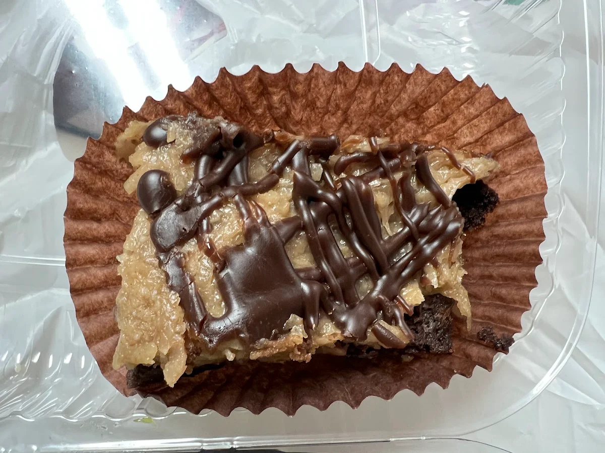 German Chocolate Brownie