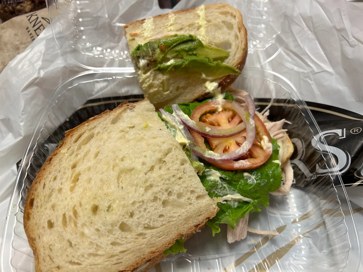 Turkey Bacon Avocado Sandwich
