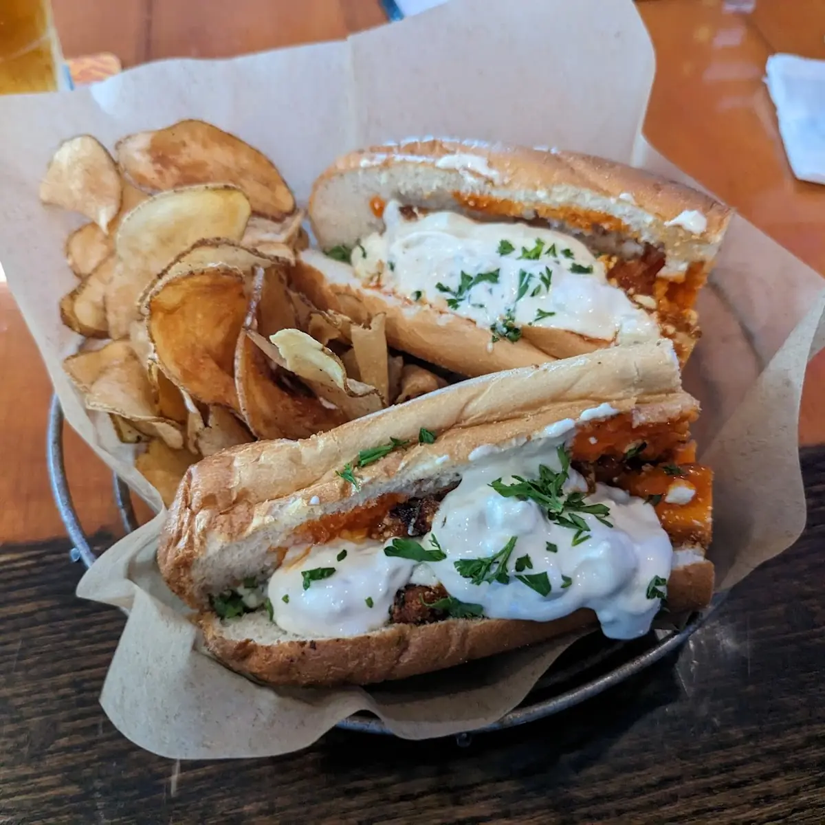 Big Buffalo Chicken Sub