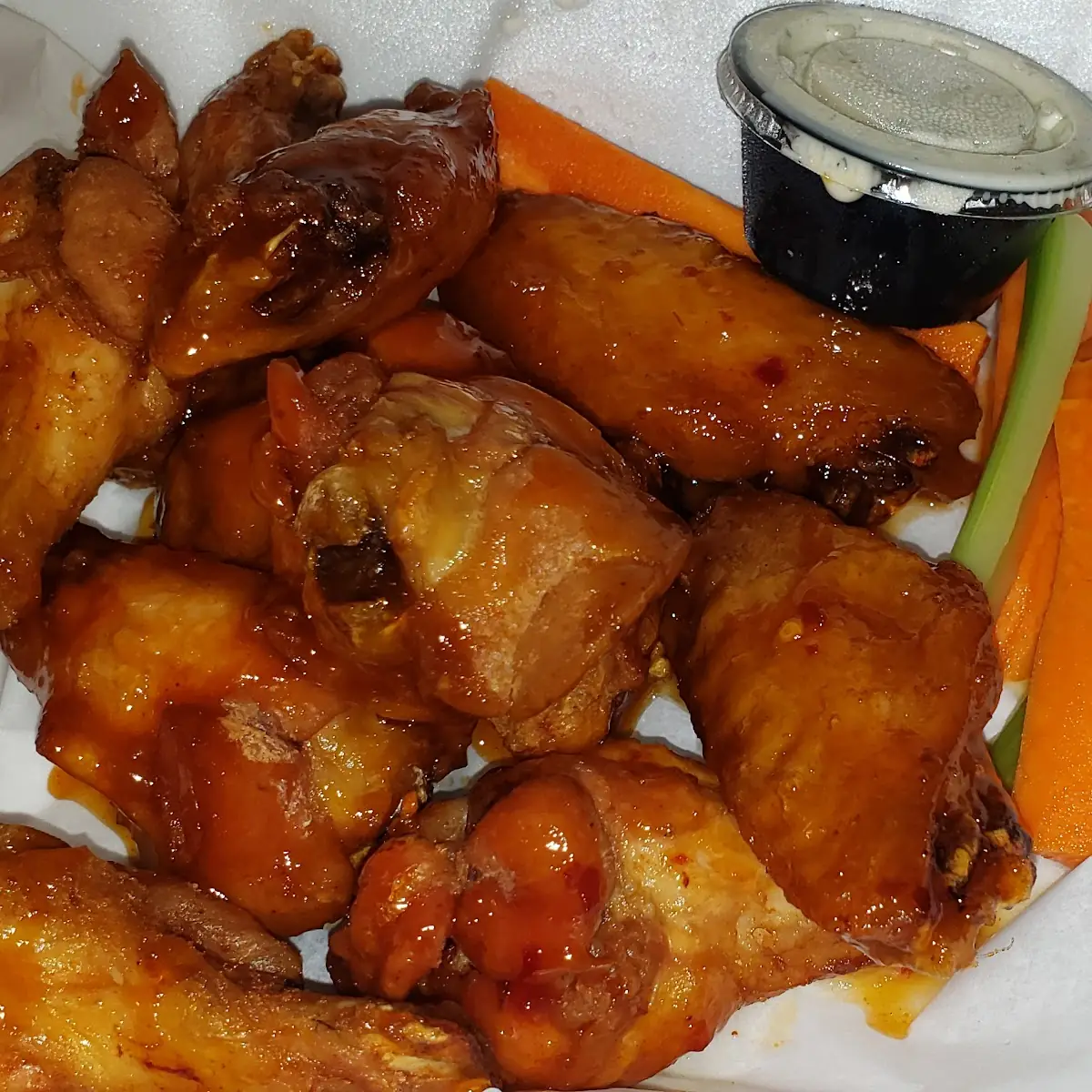 Sweet and Spicy Chicken Wings