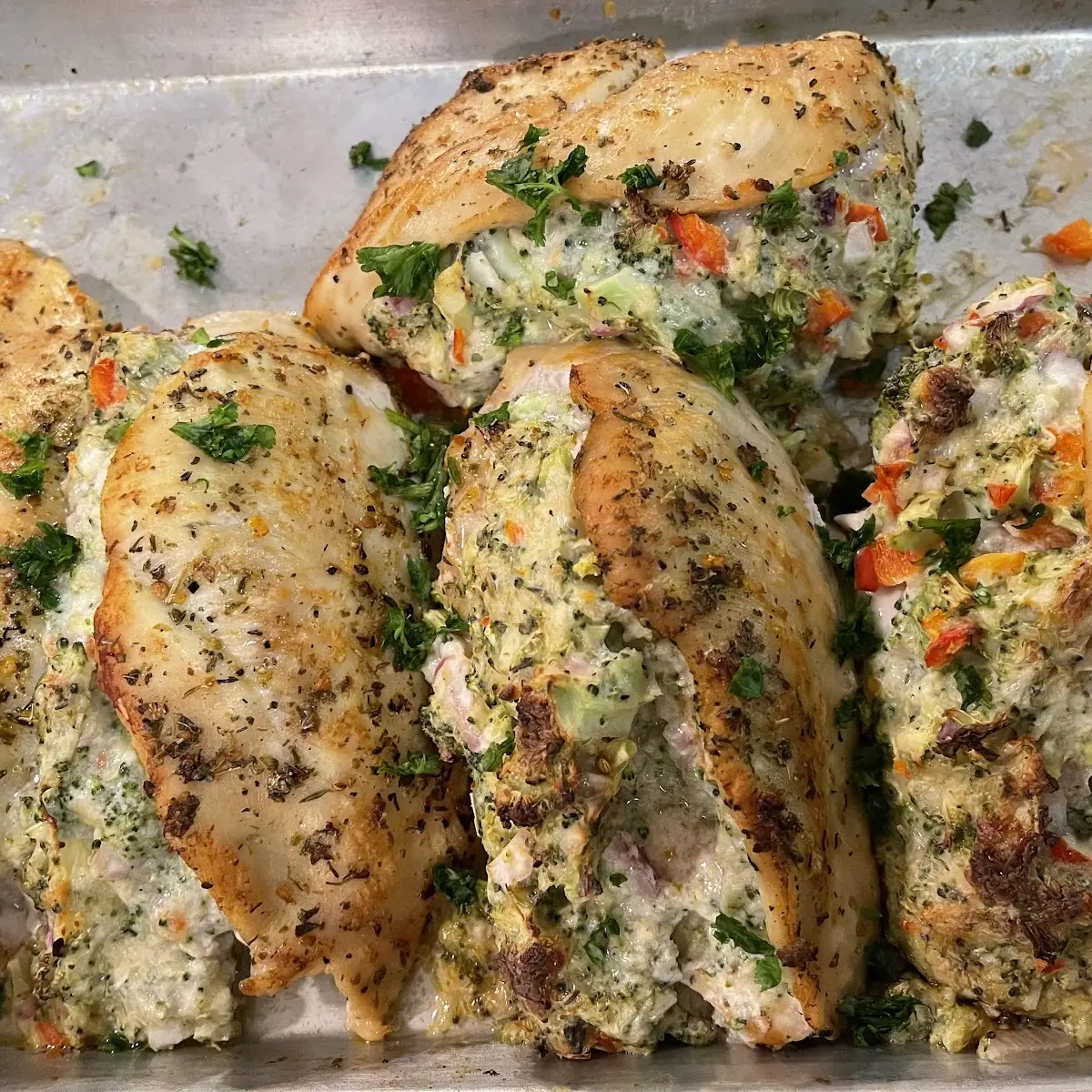 Stuffed Chicken Broccoli