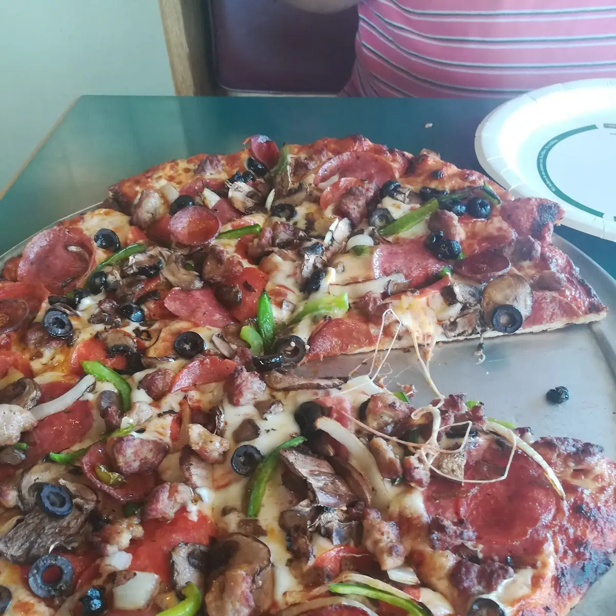 Round Table Pizza Meats Sandwich