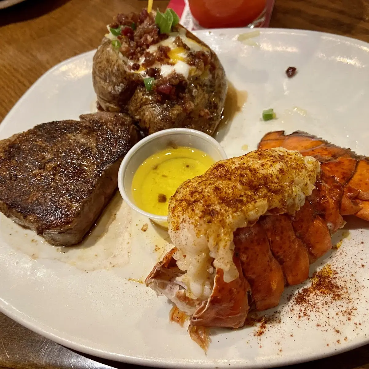 Steak and Lobster Tail