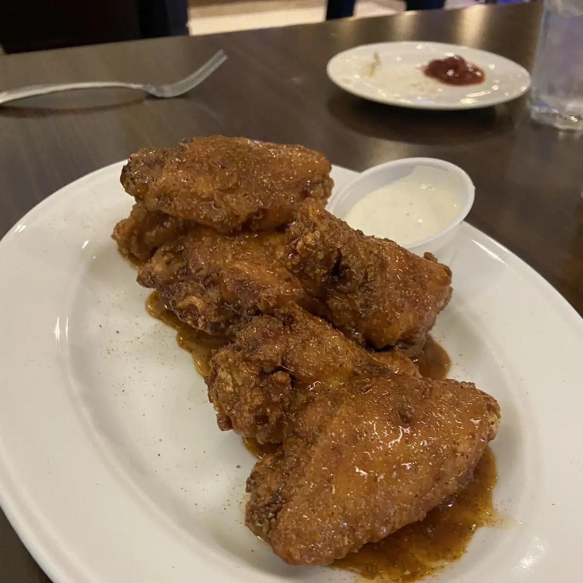 Wings with Honey Old Bay